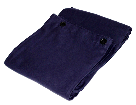 Molton Fondale con occhielli (Blu marino)