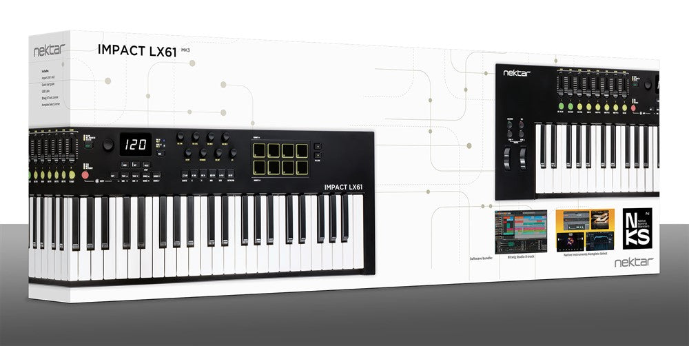 Nektar Impact LX61mk3 Tastiere MIDI