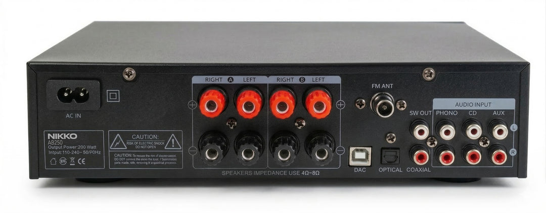NIKKO AB250 Hi-Fi Amplificatore (2x50W)