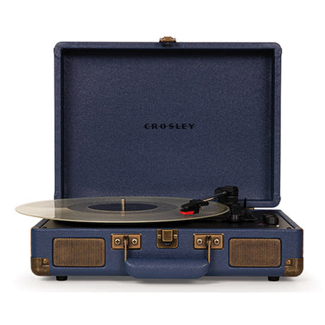 Crosley Cruiser Plus Giradischi Bluetooth bidirezionale (Navy)