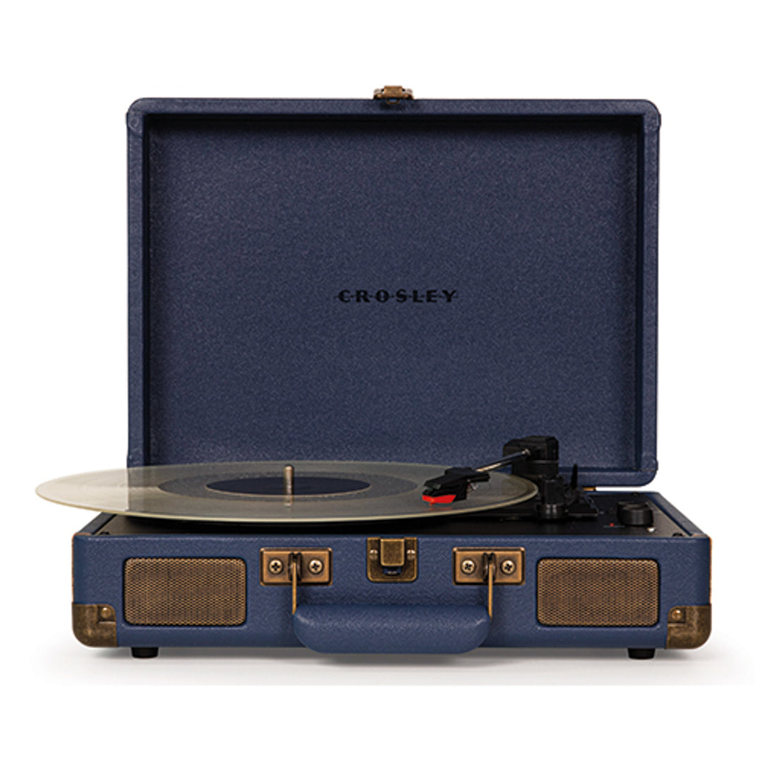 Crosley Cruiser Plus Giradischi Bluetooth bidirezionale (Navy)