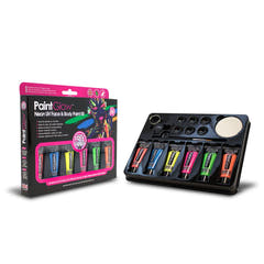 Set di Pittura Neon UV per Viso e Corpo