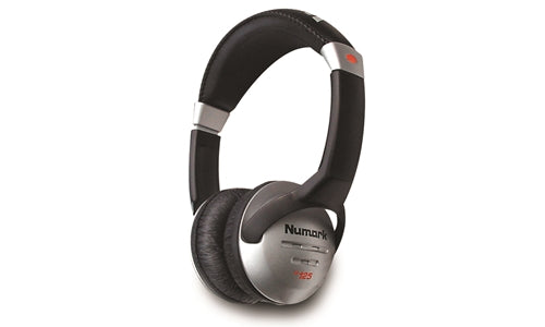 Numark HF125 DJ-Cuffie (Nero/Argento)