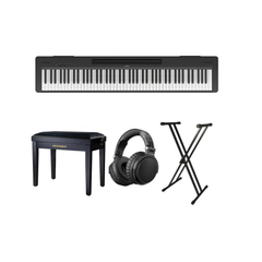 Yamaha P-145BT Pianoforte Elettrico Bundle Completo