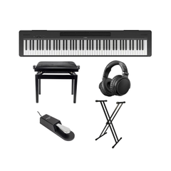 Yamaha P-145BT Pianoforte Elettrico Grande Pacchetto