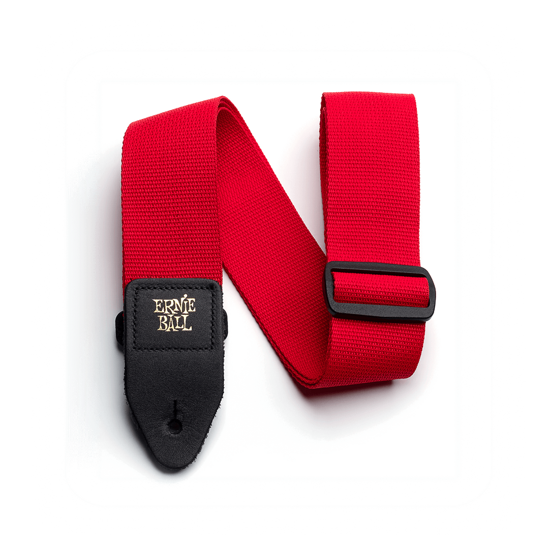 Ernie Ball Tracolla per Chitarra (Rossa)