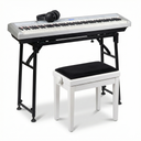Grooveland P22 Pianoforte elettrico, Pacchetto iniziale (Bianco)