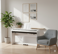 Grooveland P22 Pacchetto completo per pianoforte (Bianco)