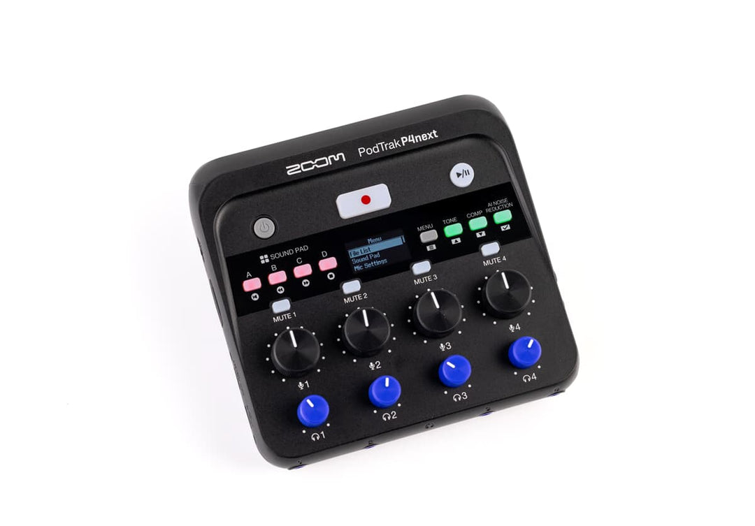 Zoom P4 PodTrak P4next Registratore Podcast