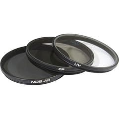 PolarPro 3-Pack, DJI Inspire 2  (X7/X5S/X5R/X5) UV, CP, ND8 Filters