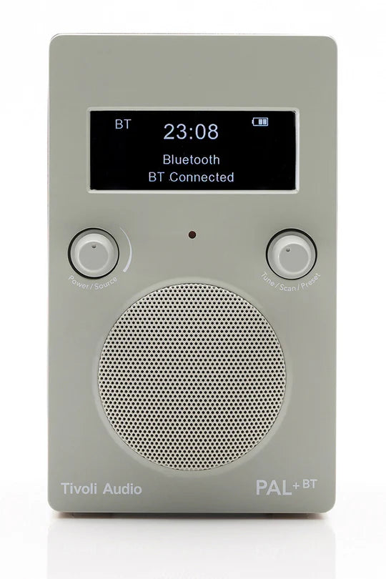 Tivoli Audio PAL+BT DAB+/Bluetooth Altoparlante (Grigio) NUOVO