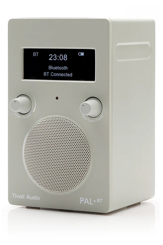 Tivoli Audio PAL+BT DAB+/Bluetooth Altoparlante (Grigio) NUOVO