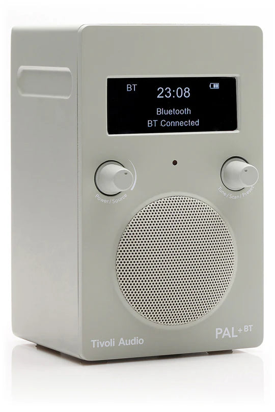 Tivoli Audio PAL+BT DAB+/Bluetooth Altoparlante (Grigio) NUOVO