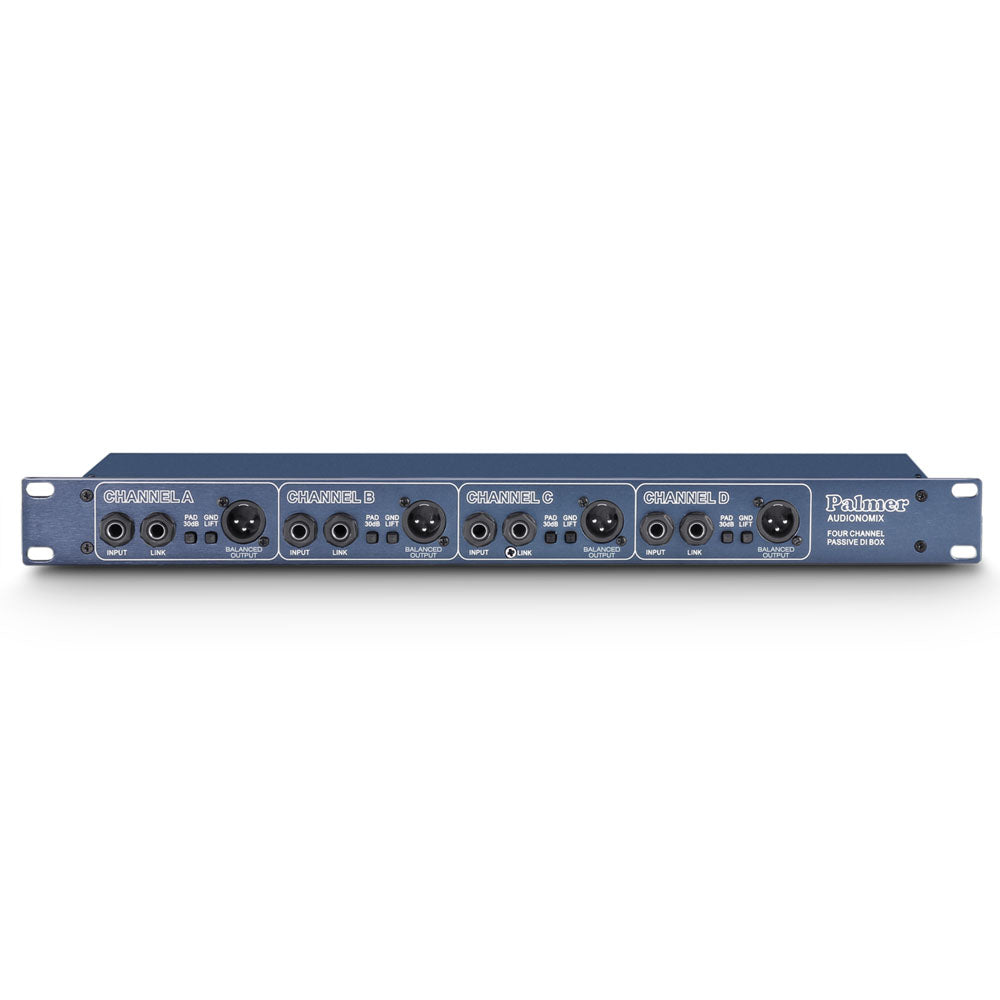 Palmer PAN 03 PASS - 19" DI-box, a 4 canali, passiva