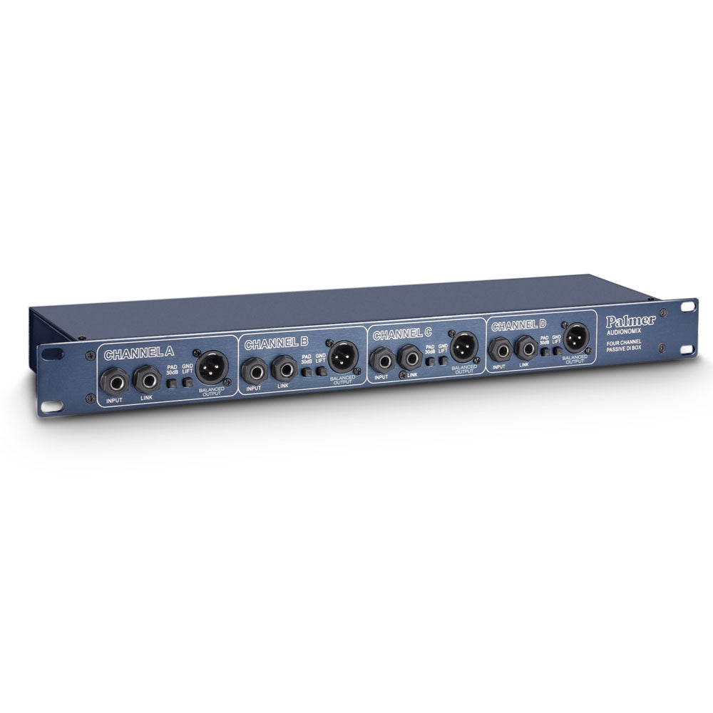 Palmer PAN 03 PASS - 19" DI-box, a 4 canali, passiva
