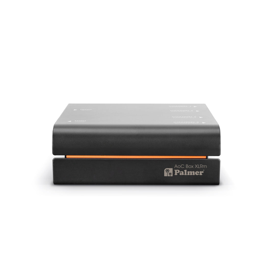 Palmer AoC Box XLRm - Audio over Cat-box da etherCON a 4 x XLR maschio