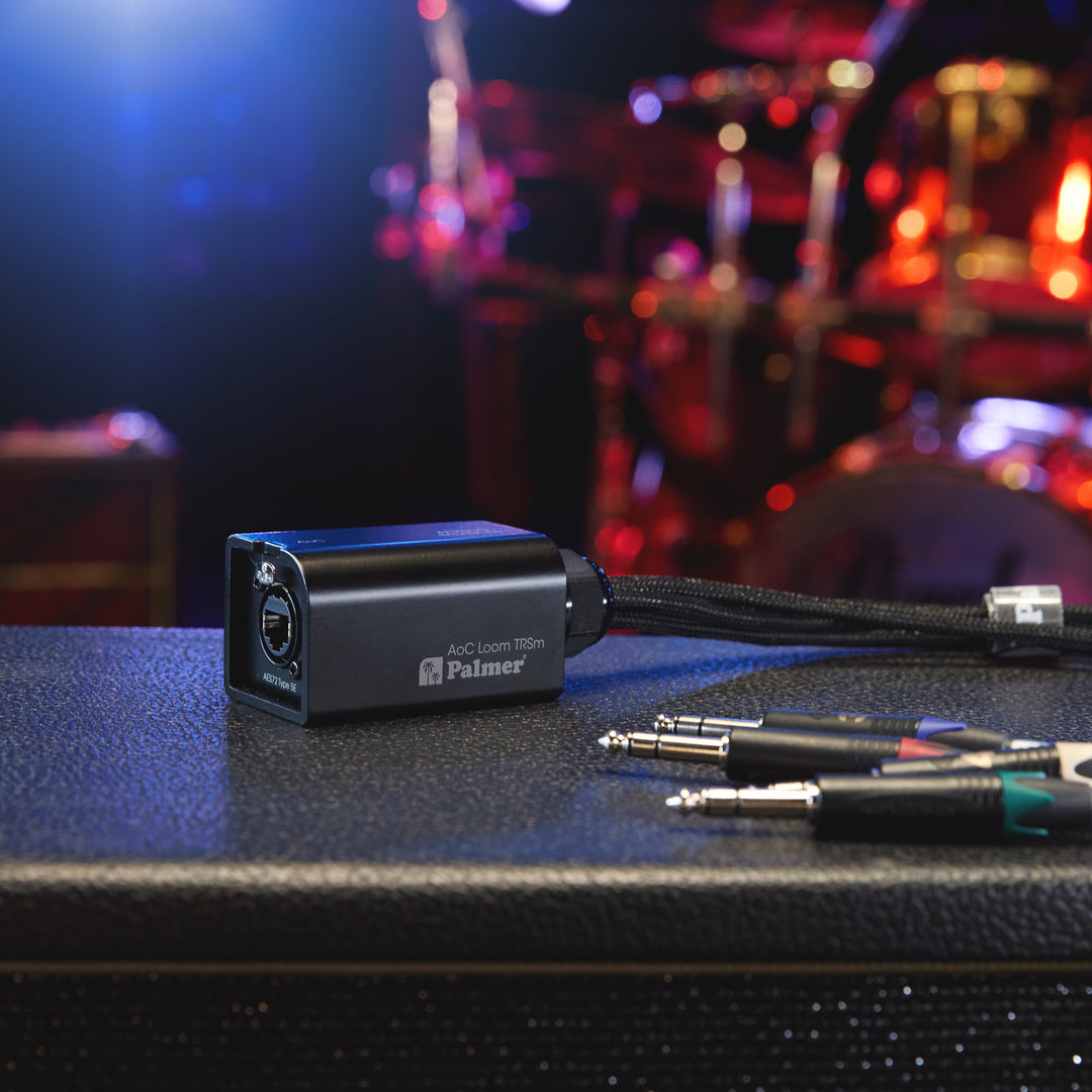 Palmer AoC Loom TRSm - Set di cavi audio su Cat da etherCON a 4 jack TRS da 6,3 mm
