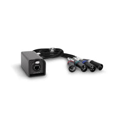 Palmer AoC Loom XLRm - cavo Audio over Cat da etherCON a 4 x XLR maschio