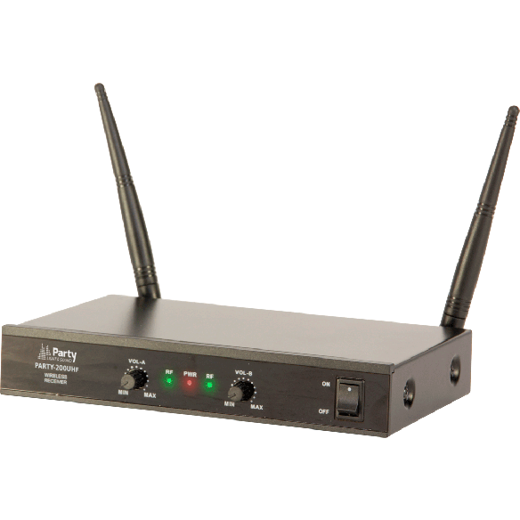 Ibiza Sistema Microfoni Wireless (2 canali)