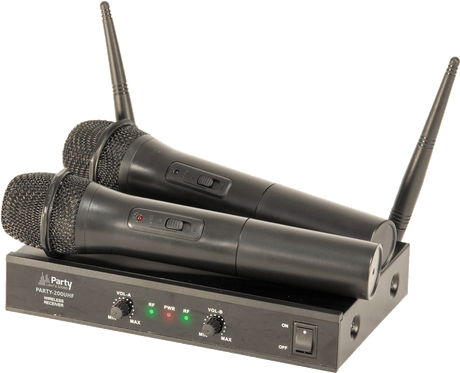 Ibiza Sistema Microfoni Wireless (2 canali)