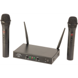 Ibiza Wireless Microphone System (2 channels)