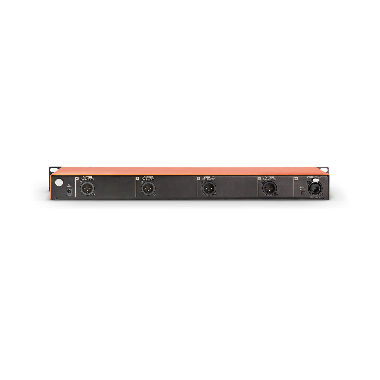 Palmer BRIDGE 4A - 19" DI-boks, 4 kanaler, aktiv