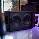 Palmer CAB 212 BX V30 - guitarkabinet med Celestion Vintage 30 2 x 12, åben bagbeklædning