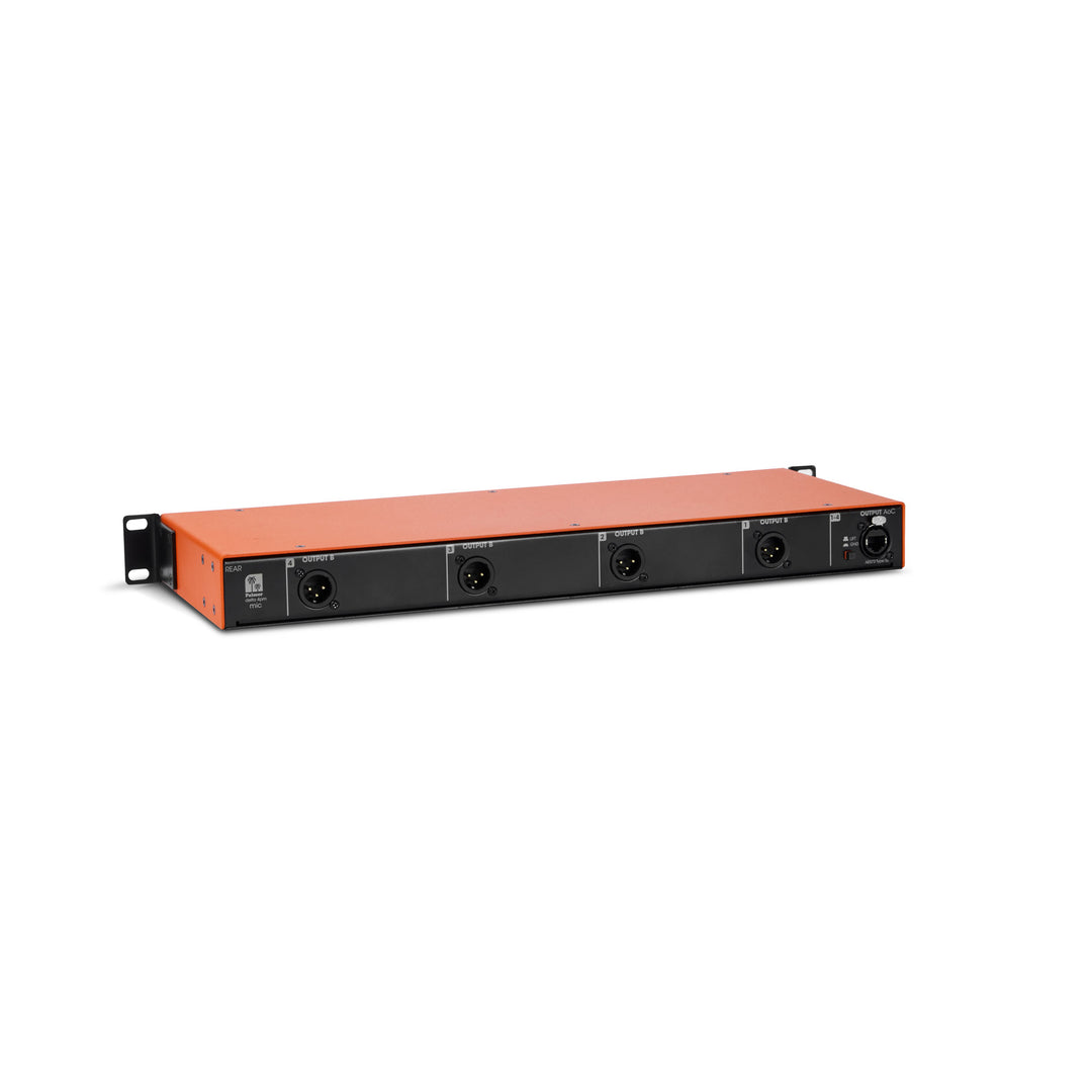 Palmer DELTA 4PM - splitter passivo per microfono a 4 canali con audio via Cat