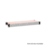 Palmer DELTA 4PM - 4-kanals passiv mikrofon-splitter med lyd over Cat