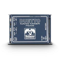 Palmer DUETTO - Nano-mixer per chitarre e segnali di linea