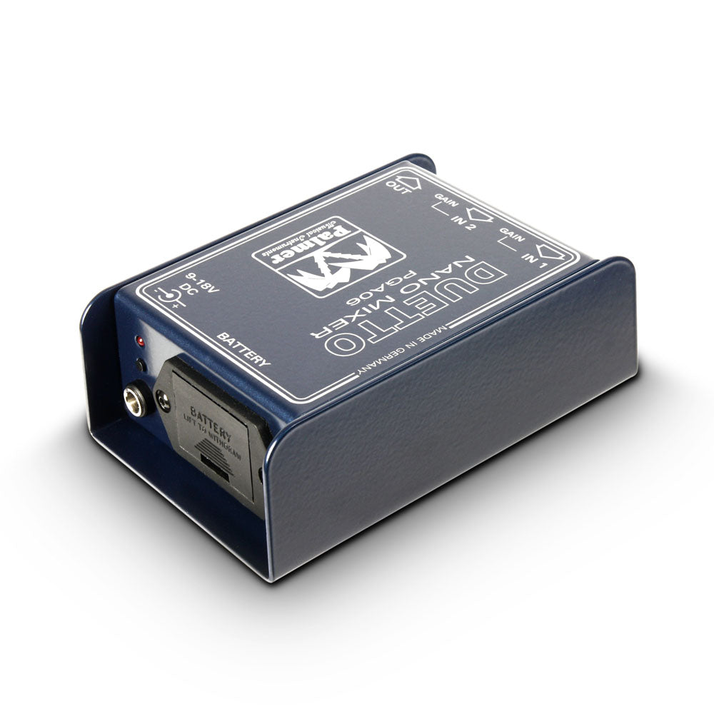 Palmer DUETTO - Nano-mixer per chitarre e segnali di linea