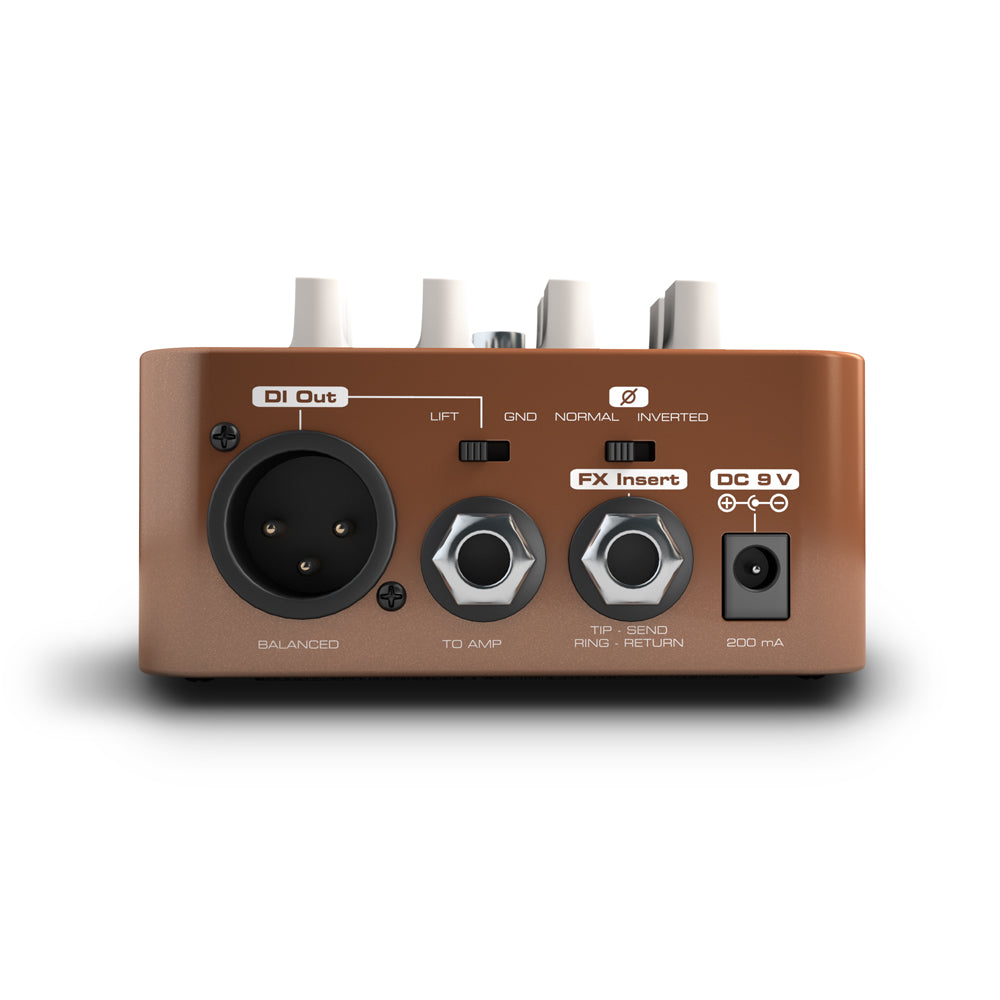 Palmer POCKET AMP ACOUSTIC – Bærbar forforstærker til akustiske strengeinstrumenter