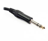 Perfex Cavo splitter cuffie jack 6,3mm (0,5m)