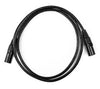 CAT7 to CAT7 Metal Housing Black/1M