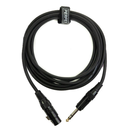 Perfex XLR Femmina a Jack Bilanciato (3m)