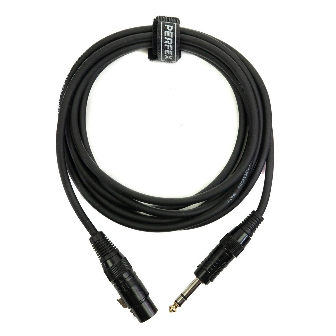 Perfex XLR Femmina a Jack Bilanciato (3m)