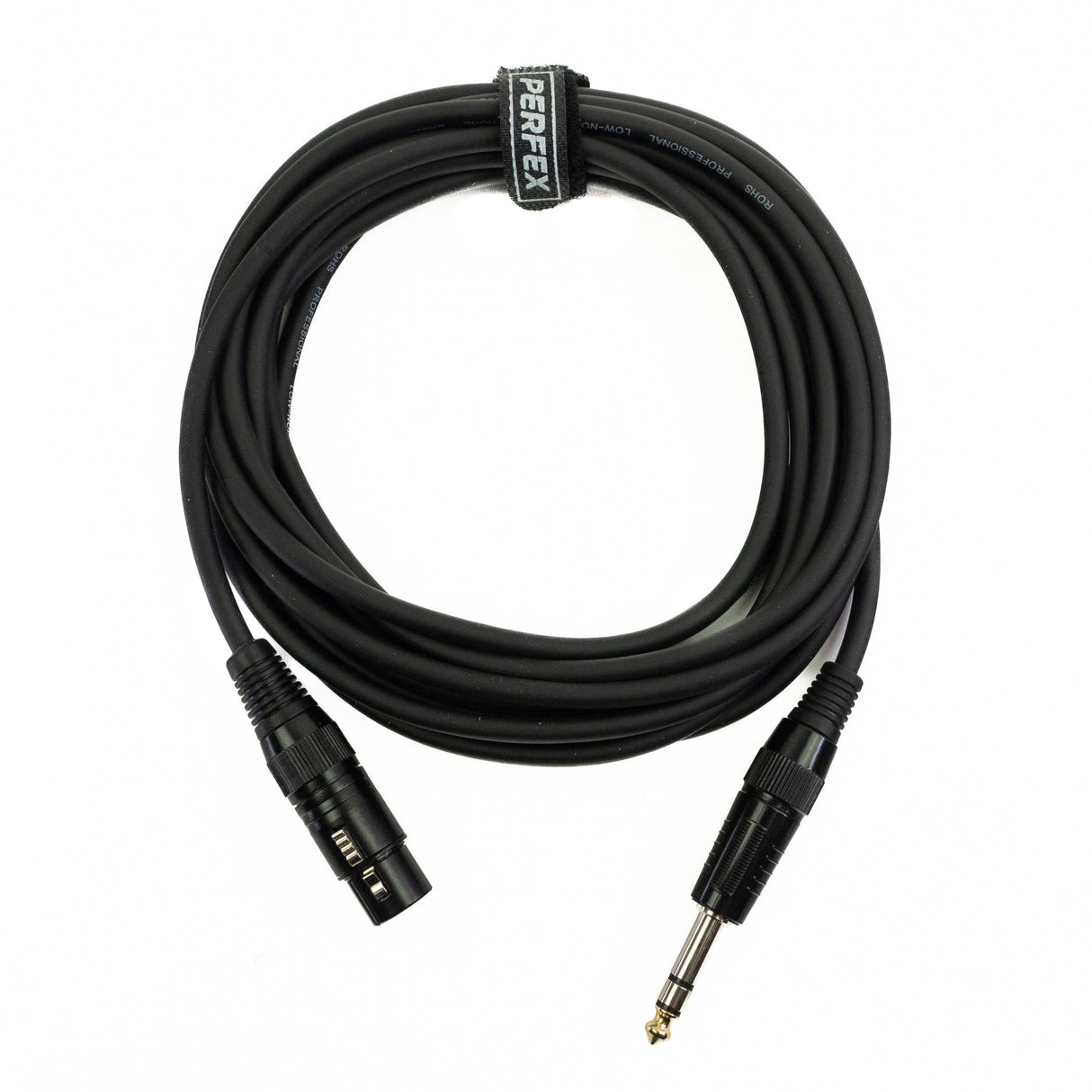 Perfex XLR Femmina a Jack Bilanciato (5m)