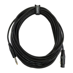 Perfex XLR Femmina a Jack Bilanciato (10m)