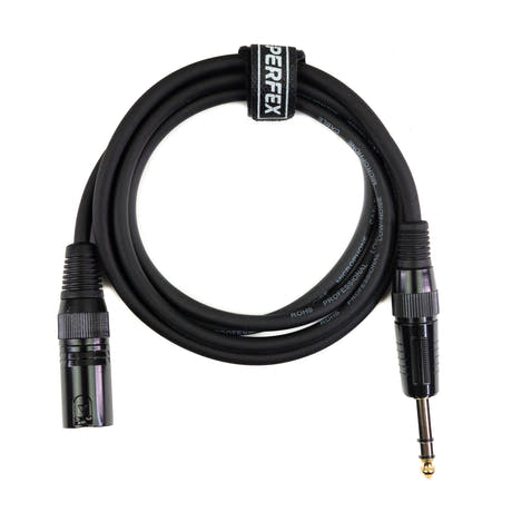 Perfex XLR Maschio a Jack Bilanciato (1,5m)