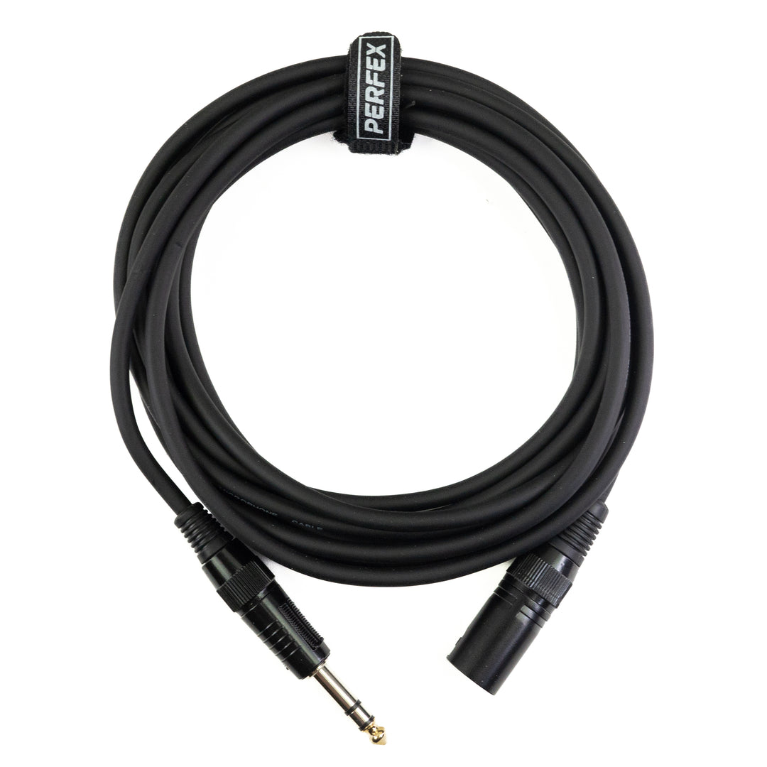 Perfex XLR Maschio a Jack Bilanciato (5m)