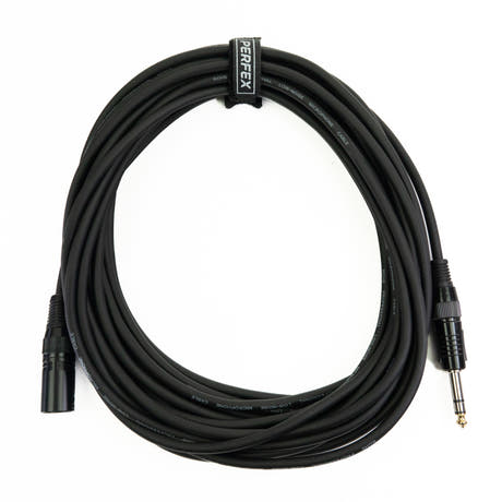Perfex XLR Maschio a Jack Bilanciato (10m)