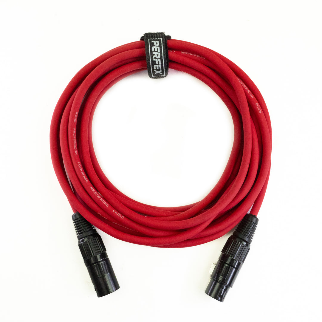 Perfex XLR Kabel (5m - Rosso)