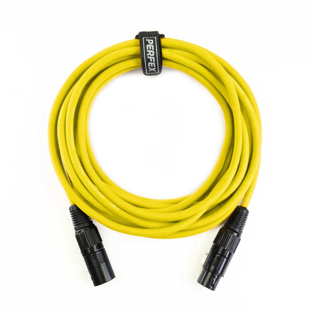 Perfex XLR Kabel (5m - Giallo)