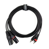Perfex XLR Maschio a Phono RCA Cavo (3m)