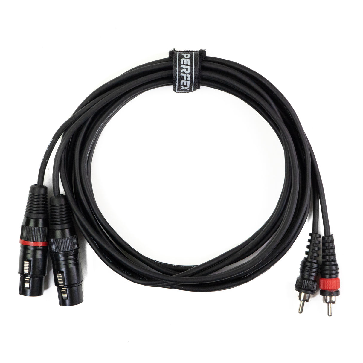 Perfex XLR femmina a RCA phono (3m)