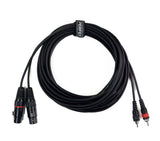 Perfex XLR Femmina a Phono RCA Cavo (6m)