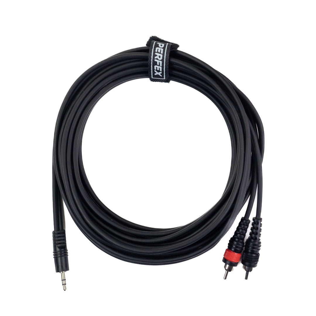 Perfex Cavo Minijack 3,5mm a RCA Phono (6m)