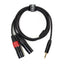 Perfex 2x XLR Maschio a Minijack 3,5mm Cavo (1,3m)