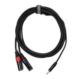 Perfex 2x XLR Maschio a Minijack 3,5mm Cavo (6m)