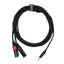 Perfex 2x XLR Maschio a Minijack 3,5mm Cavo (6m)